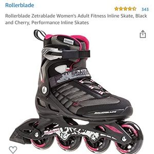 Rollerblade Women size 9 + protective gear